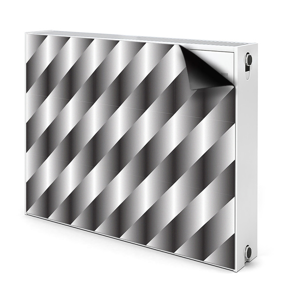 Cache radiateur déco Panier métallique