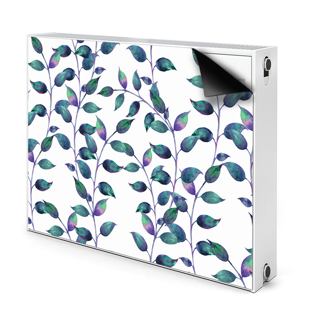 Déco cache radiateur Feuilles de conte de fées