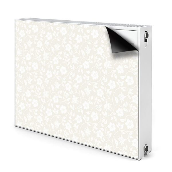 Décoration radiateur Papier peint floral