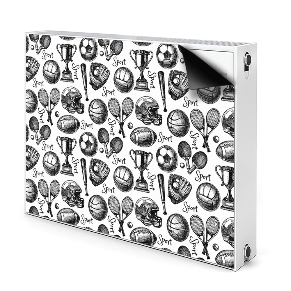 Déco cache radiateur Motifs sportifs