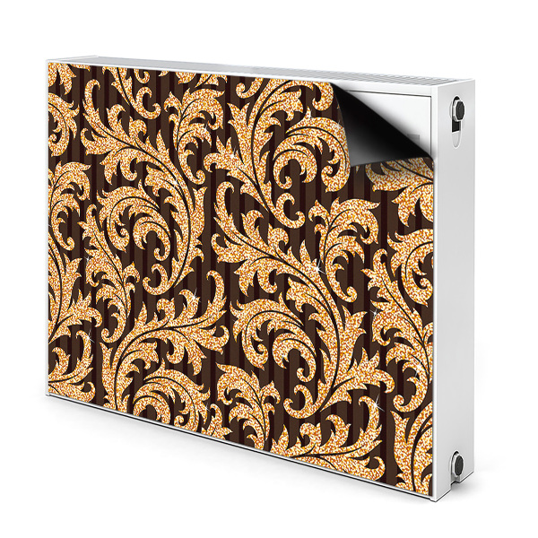 Cache radiateur aimanté Motif de feuilles