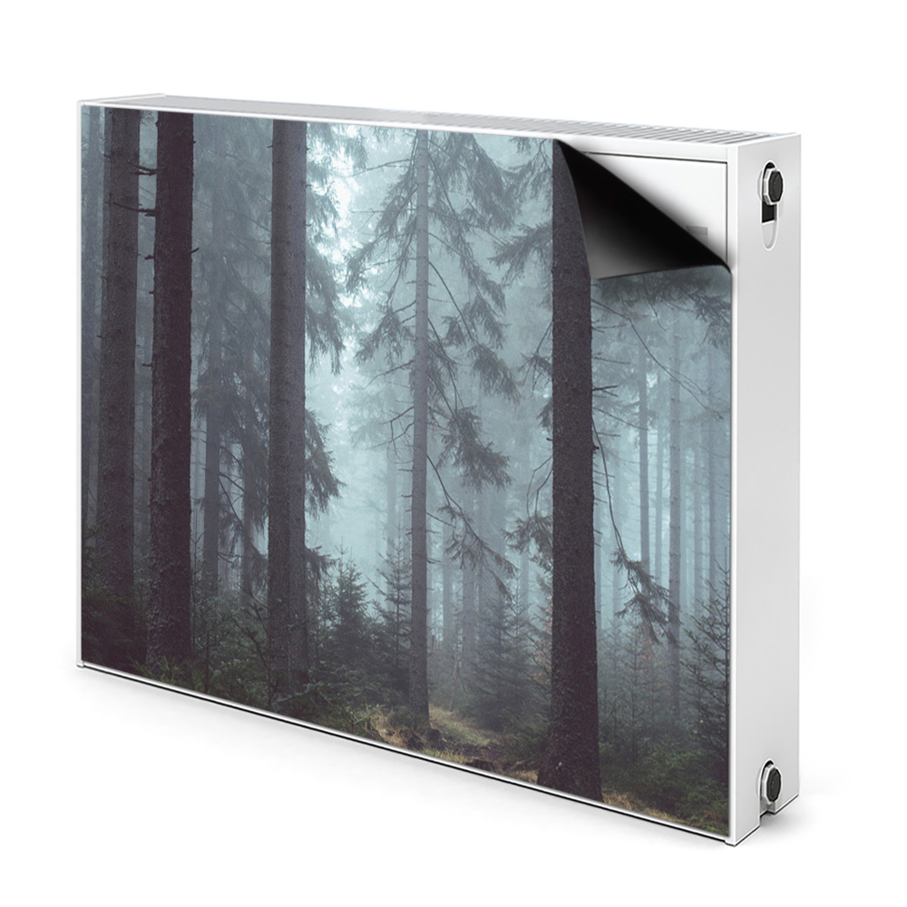 Cache radiateur aimanté Forêt brumeuse