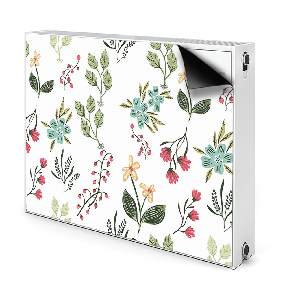 Décoration radiateur Baies et fleurs