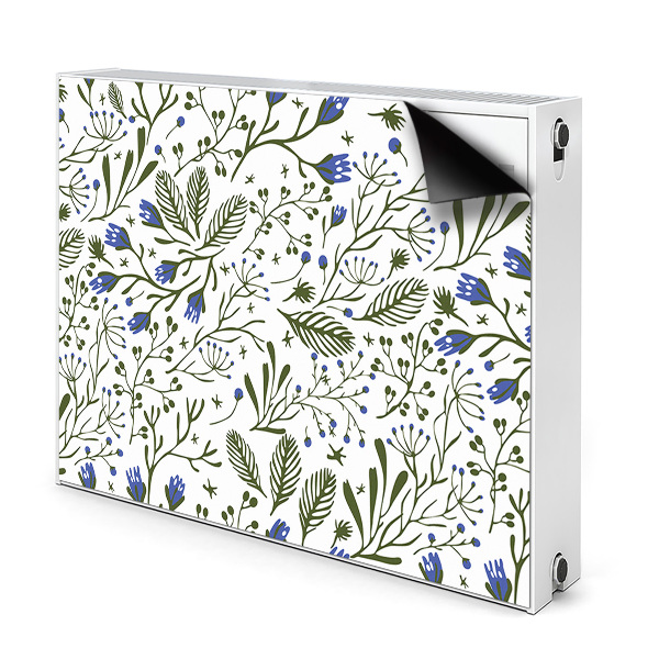Cache radiateur aimanté Fleurs