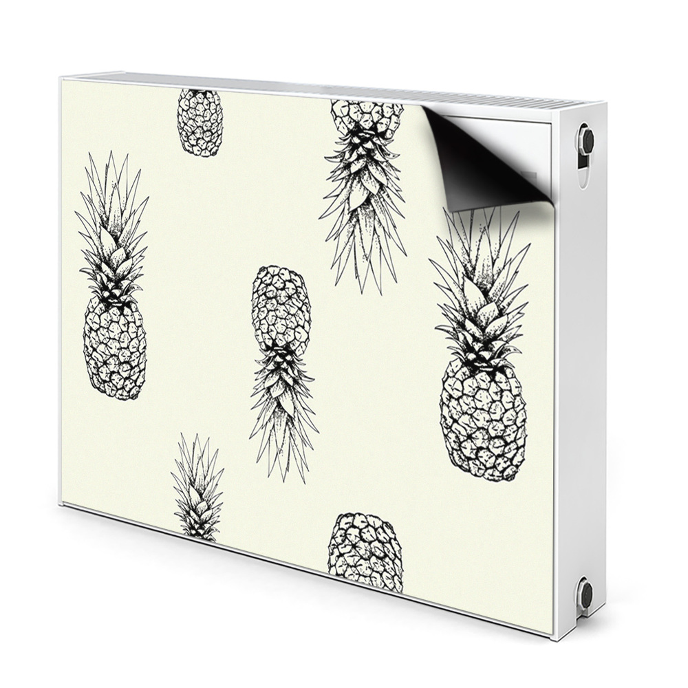 Déco cache radiateur Modèle d'ananas