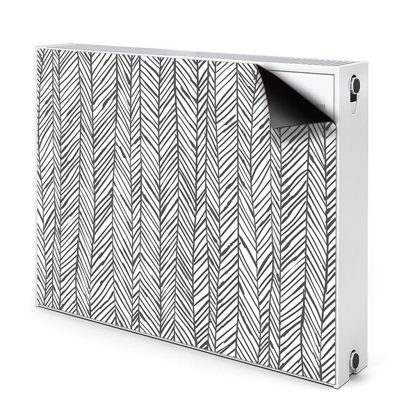 Déco cache radiateur Chevron