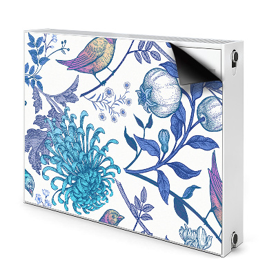 Cache radiateur aimanté Oiseaux de printemps