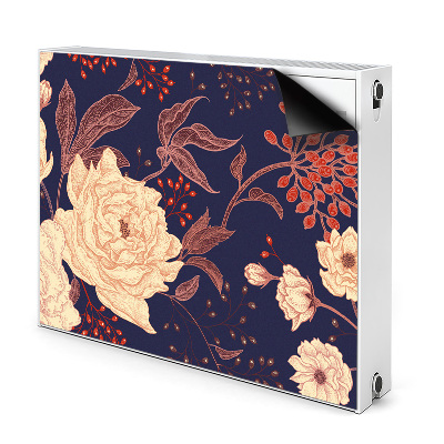 Déco cache radiateur Rose avec sorbier