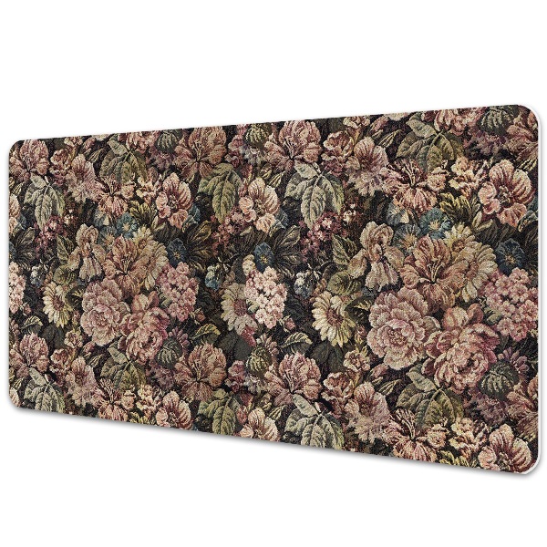 Protège bureau Tissu floral