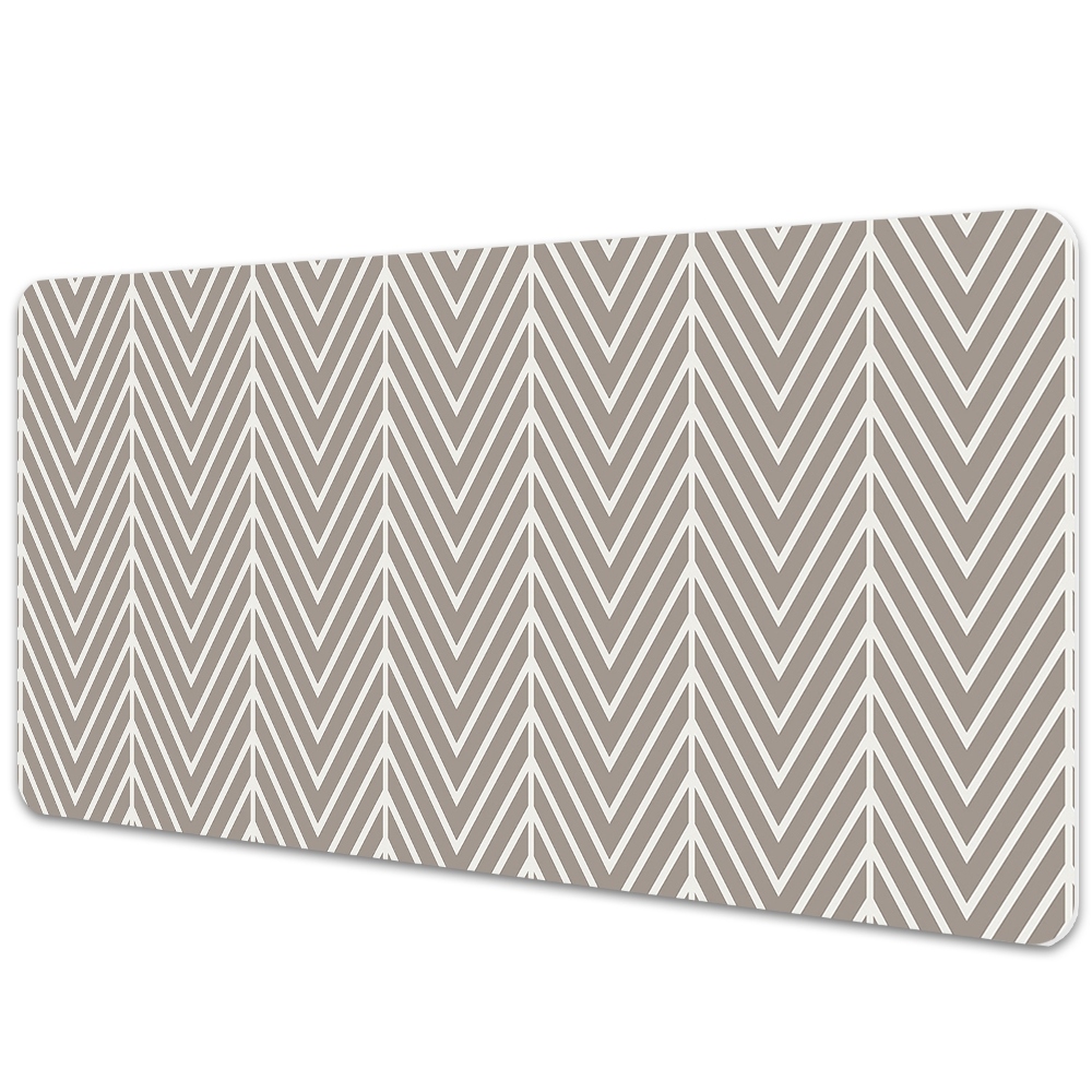 Tapis de bureau Motif à chevrons fins