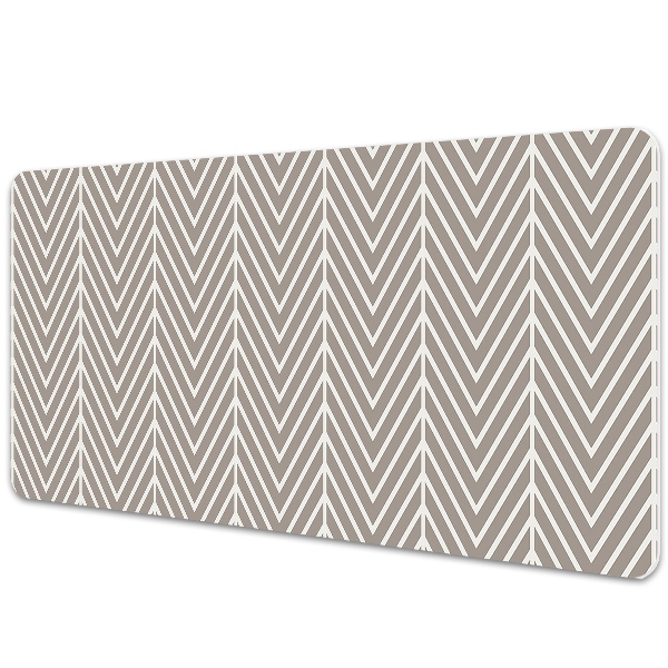 Tapis de bureau Motif à chevrons fins