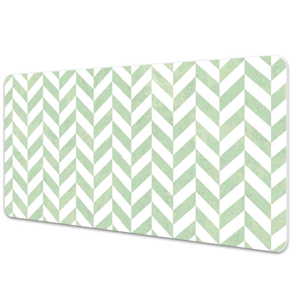 Tapis de bureau Motif géométrique à chevrons