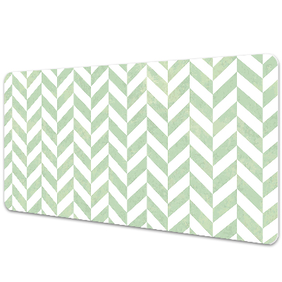 Tapis de bureau Motif géométrique à chevrons