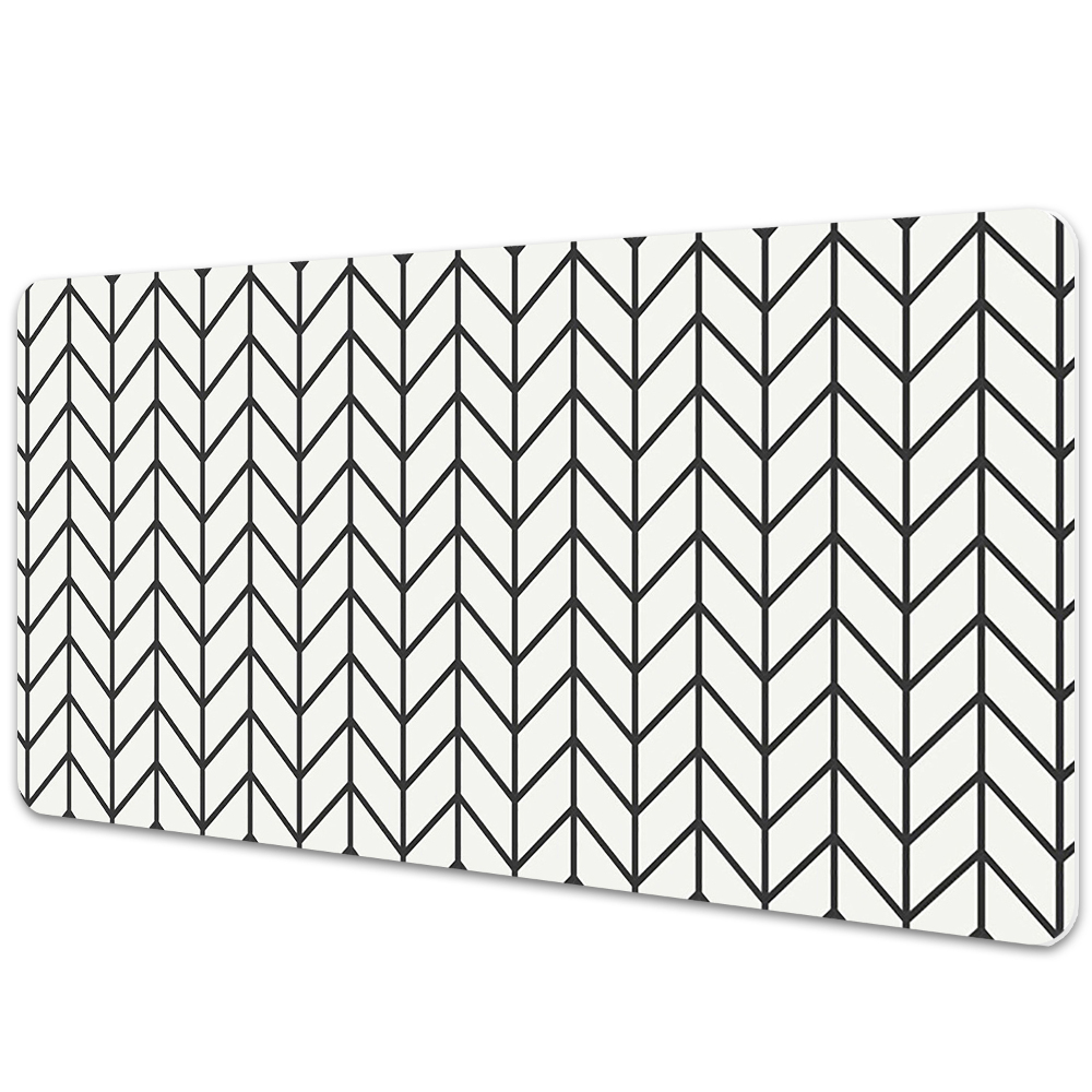 Protège bureau Motif géométrique à chevrons