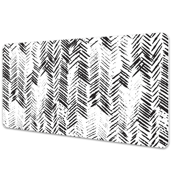 Tapis de bureau Chevrons abstraits