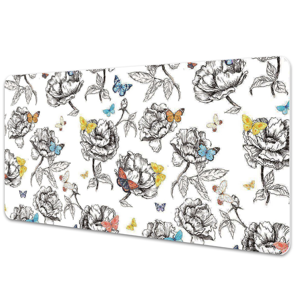 Sous main de bureau Papillons