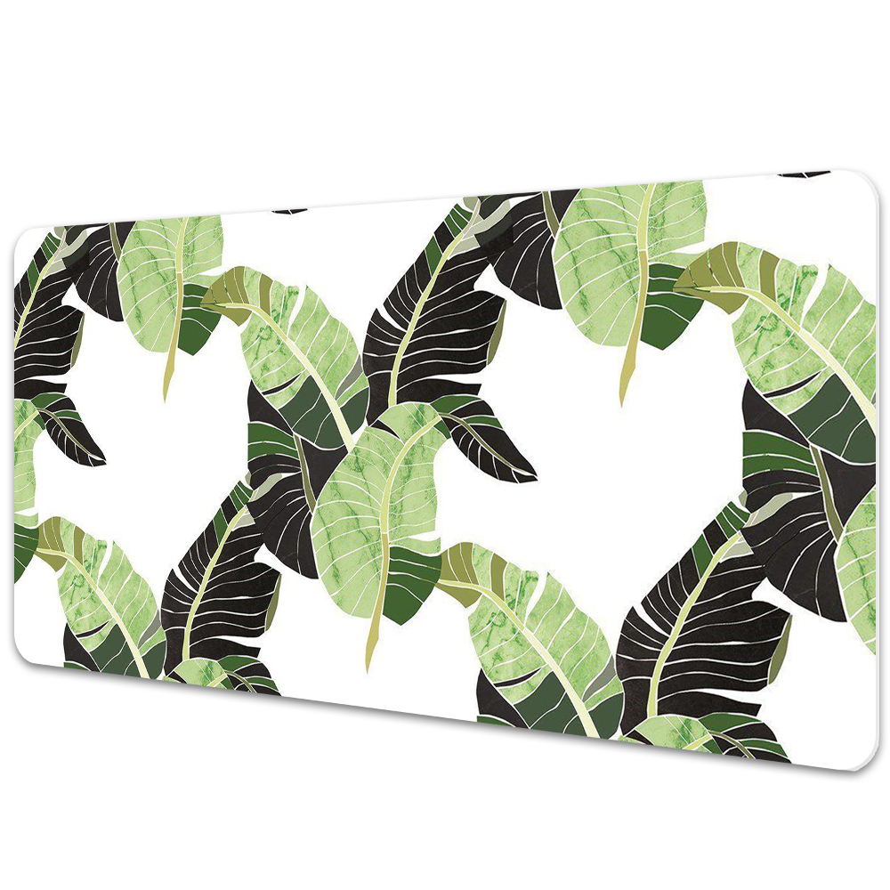 Protège bureau Feuilles de jungle