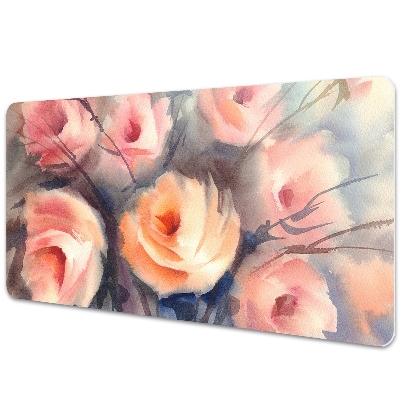 Sous main de bureau Roses uniques