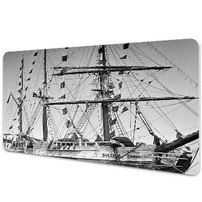 Protège bureau Bateau de style vintage