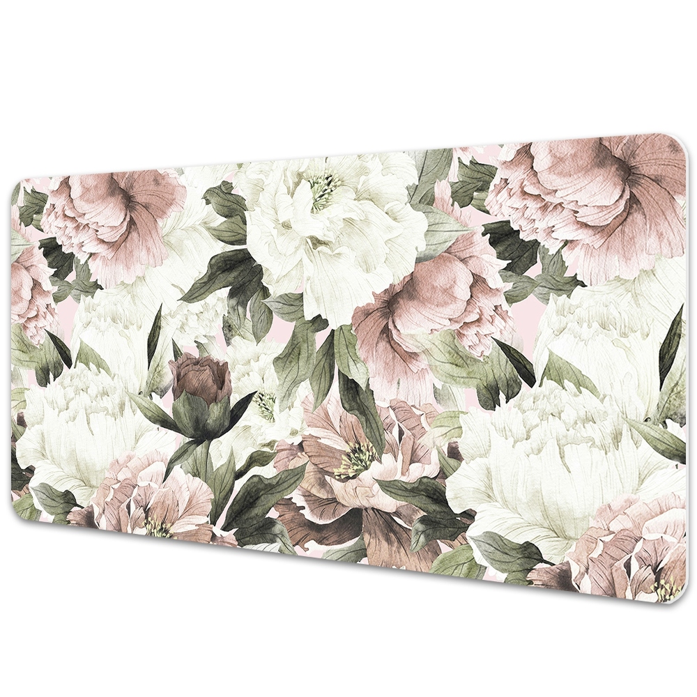Sous main de bureau Roses style hollandais