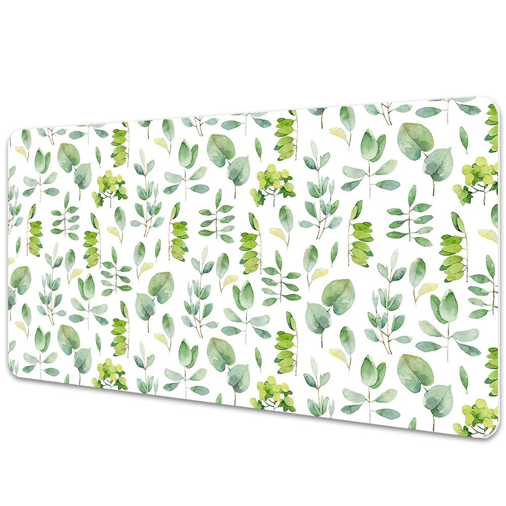 Sous main de bureau Motif de feuilles