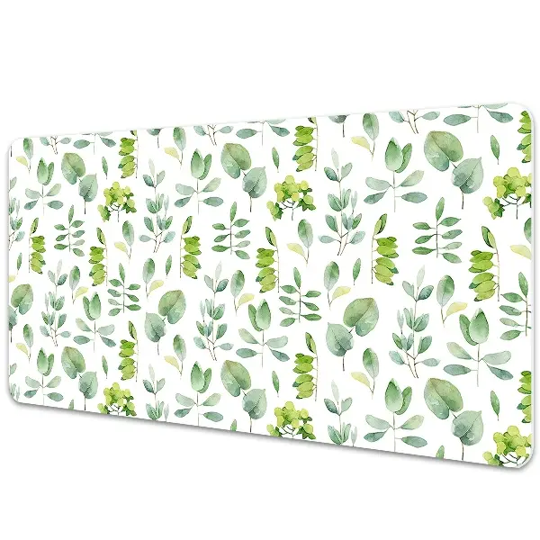 Sous main de bureau Motif de feuilles