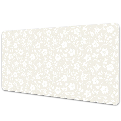 Sous main de bureau Fleurs sur papier peint