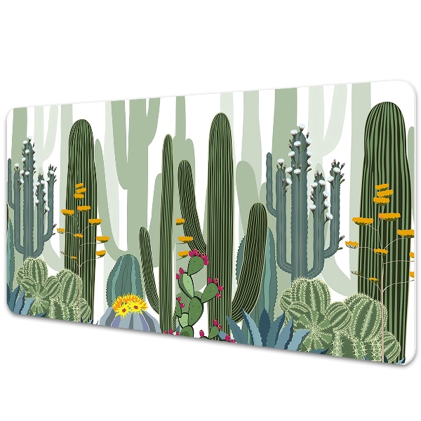 Tapis de bureau Grands cactus