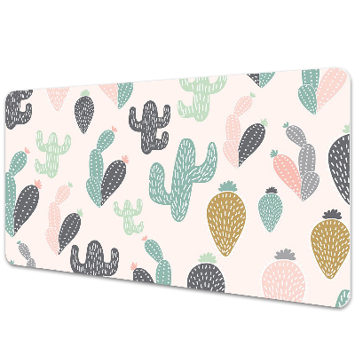 Sous-main bureau Dessin de cactus