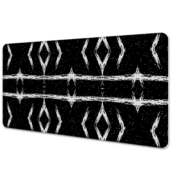 Tapis de bureau Abstraction en noir