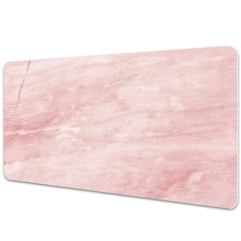 Sous main de bureau Texture de pierre rose