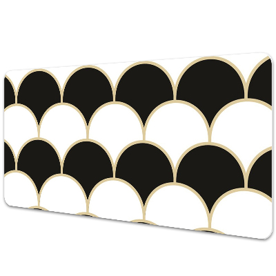 Sous main de bureau Écaille de poisson