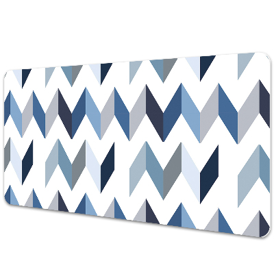 Protège bureau Géométrie des chevrons