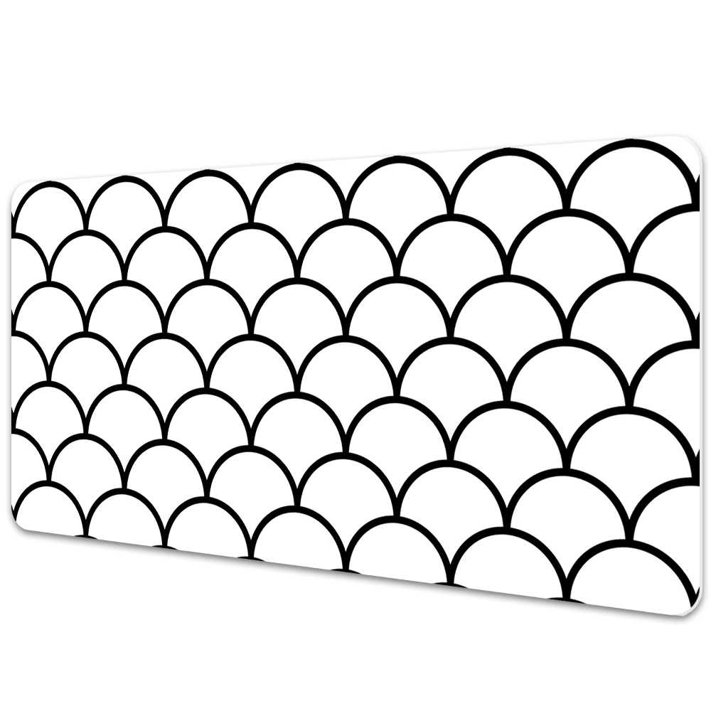 Tapis de bureau Motif festonné