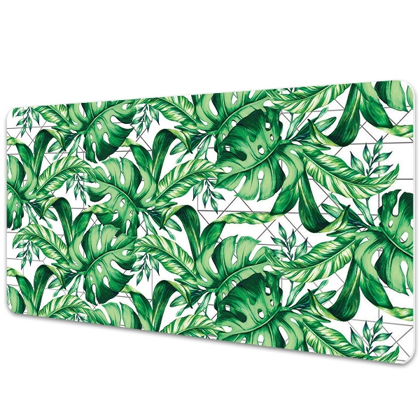 Sous-main bureau Motif moderne de monstera