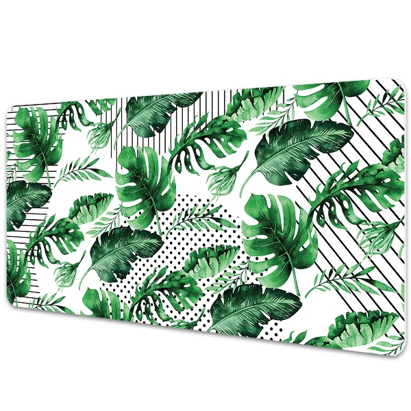 Sous main de bureau Motif populaire de monstera