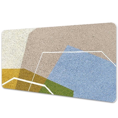 Sous-main bureau Grommette abstraite