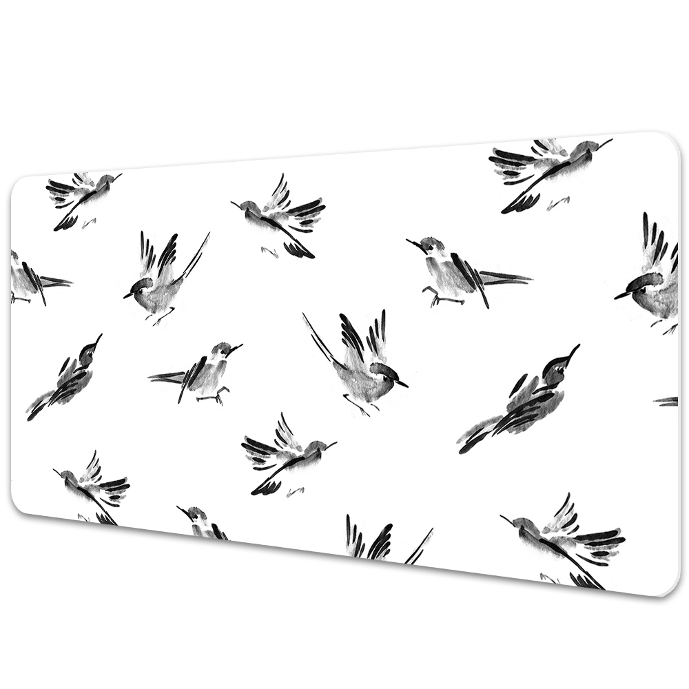 Protège bureau Oiseaux peints