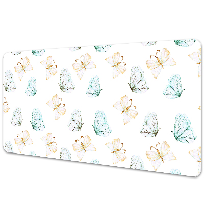 Sous-main bureau Papillons colorés