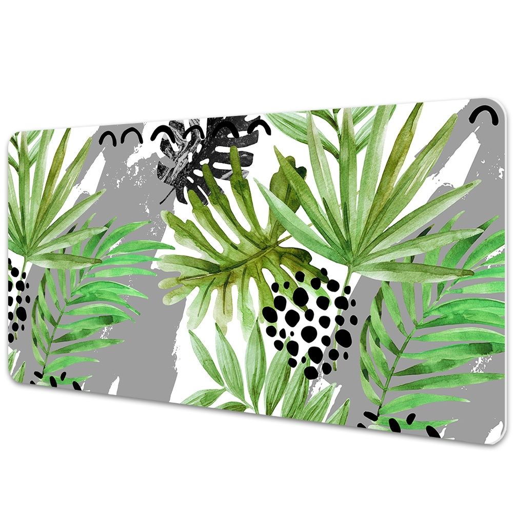 Protège bureau Feuilles tropicales