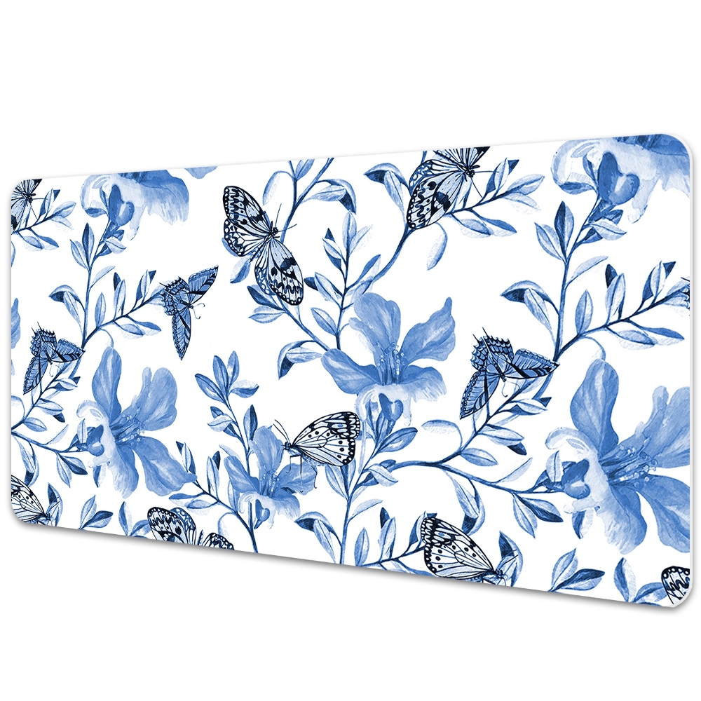 Sous main de bureau Végétation en bleu