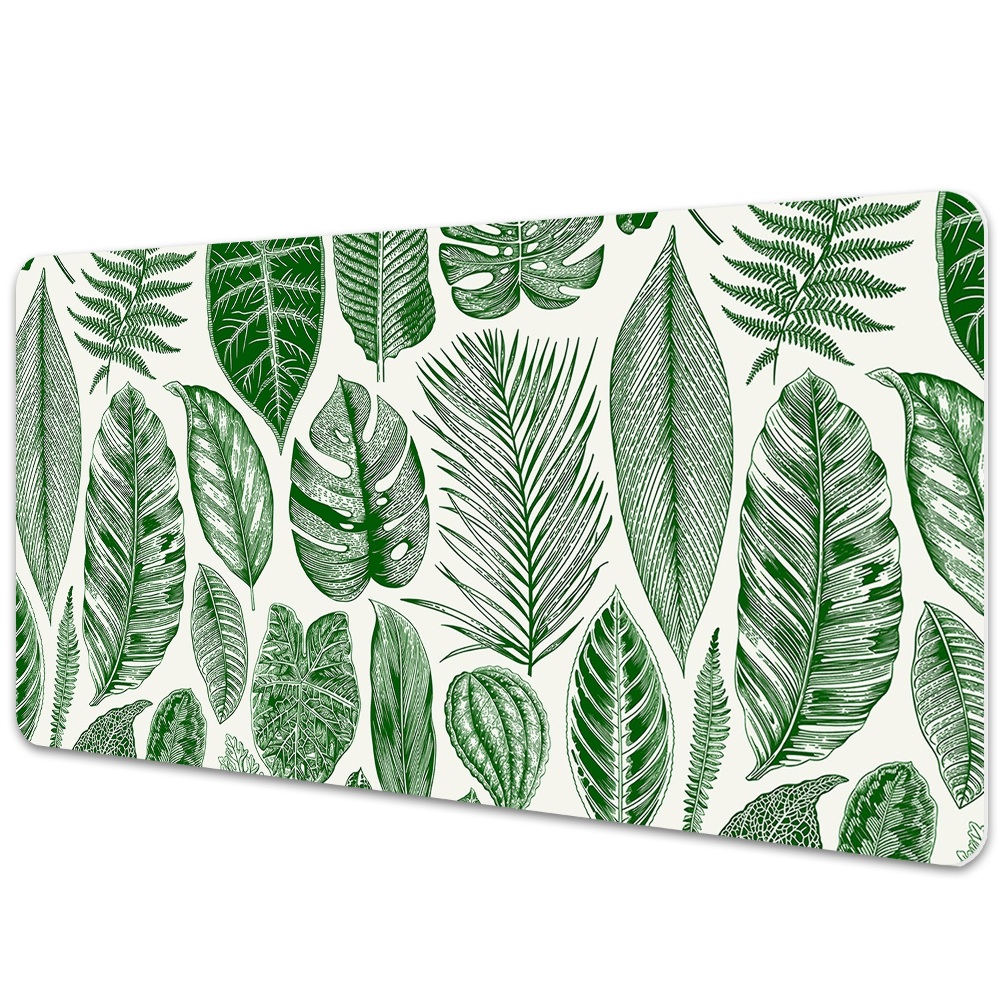 Sous main de bureau Feuilles de palmier
