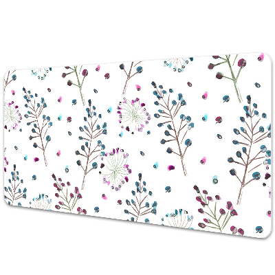 Tapis de bureau Fleurs colorées