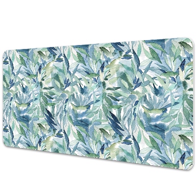 Sous main de bureau Feuilles peintes