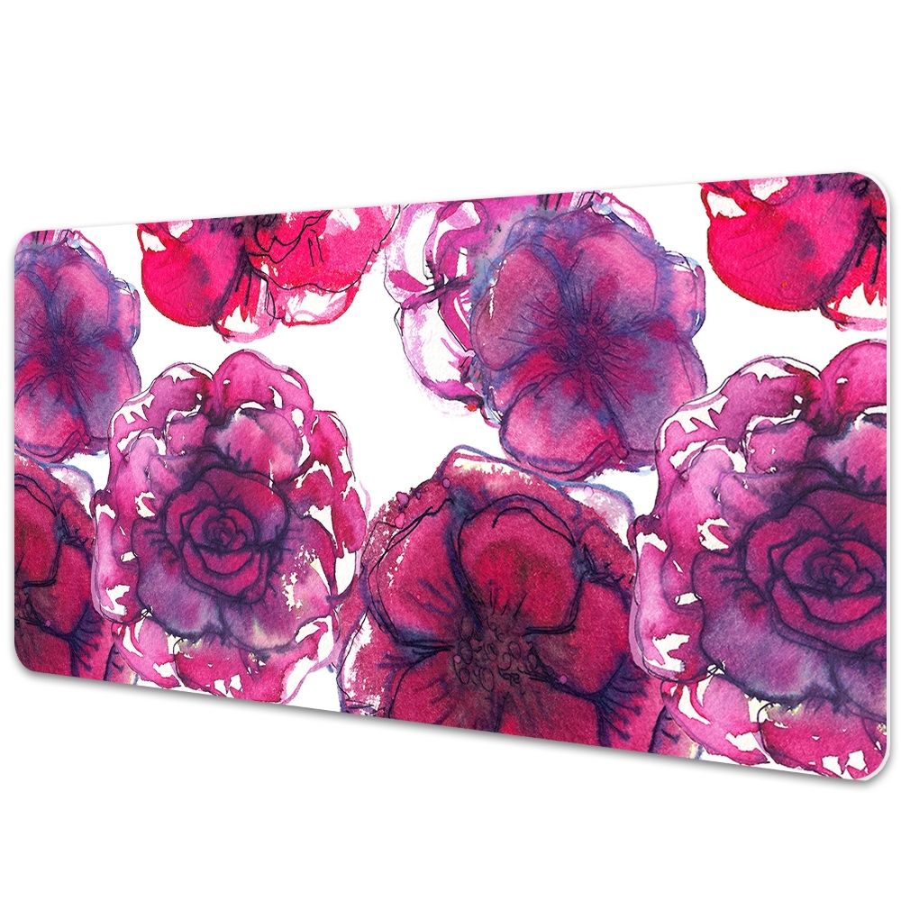 Protège bureau Roses classiques