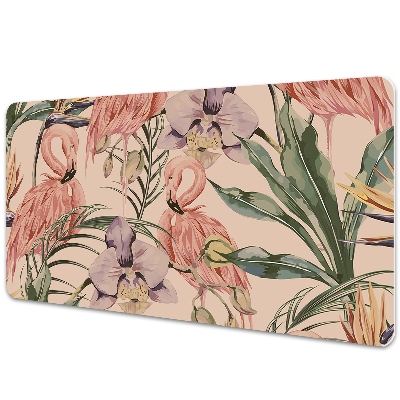 Sous-main bureau Motif flamant