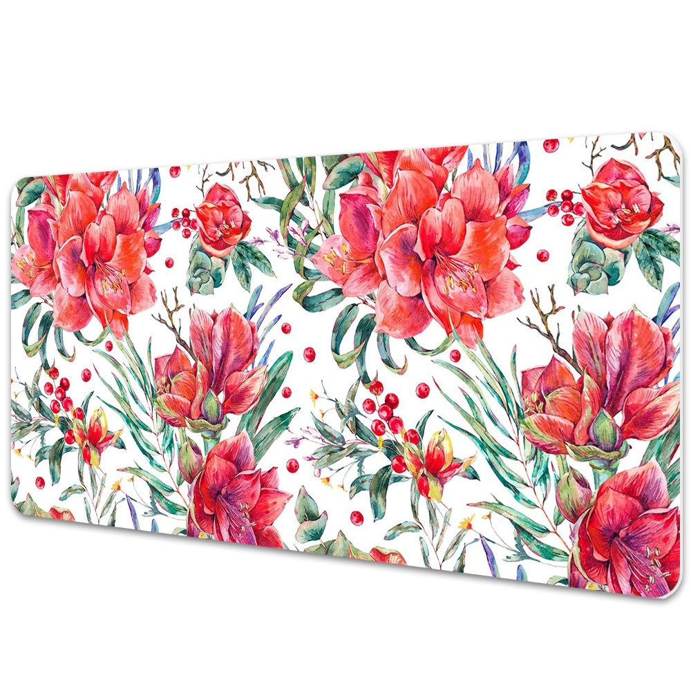 Protège bureau Belles fleurs