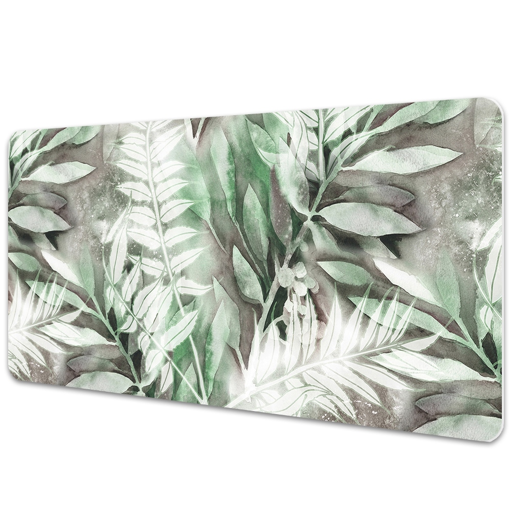Protège bureau Feuilles exotiques