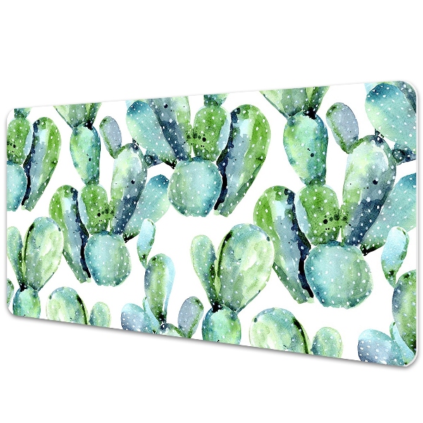 Tapis de bureau Cactus peints