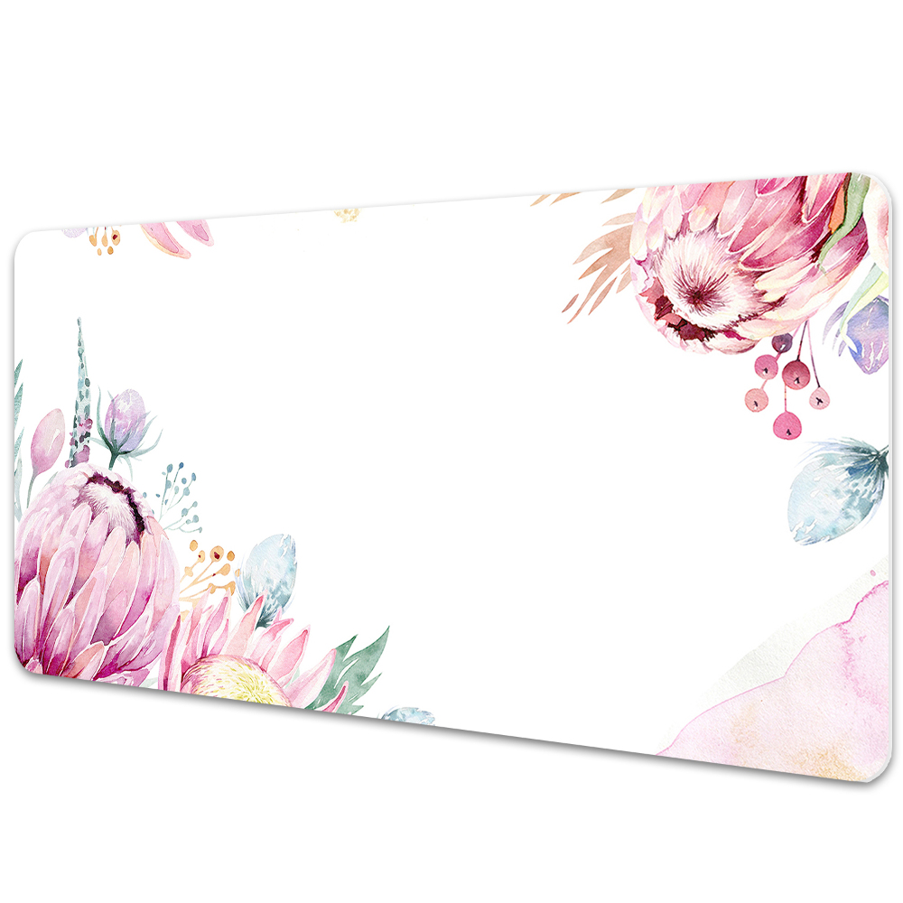 Protège bureau Cadre de fleurs